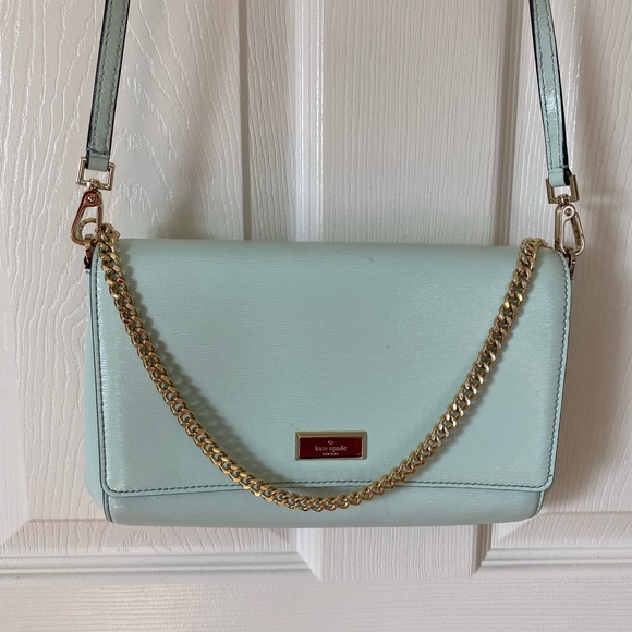 kate spade Handbags - Kate Spade Mint Green Crossbody